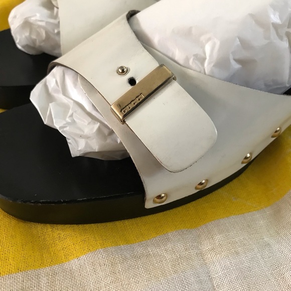 Vintage Gucci wooden clog - Picture 7 of 7